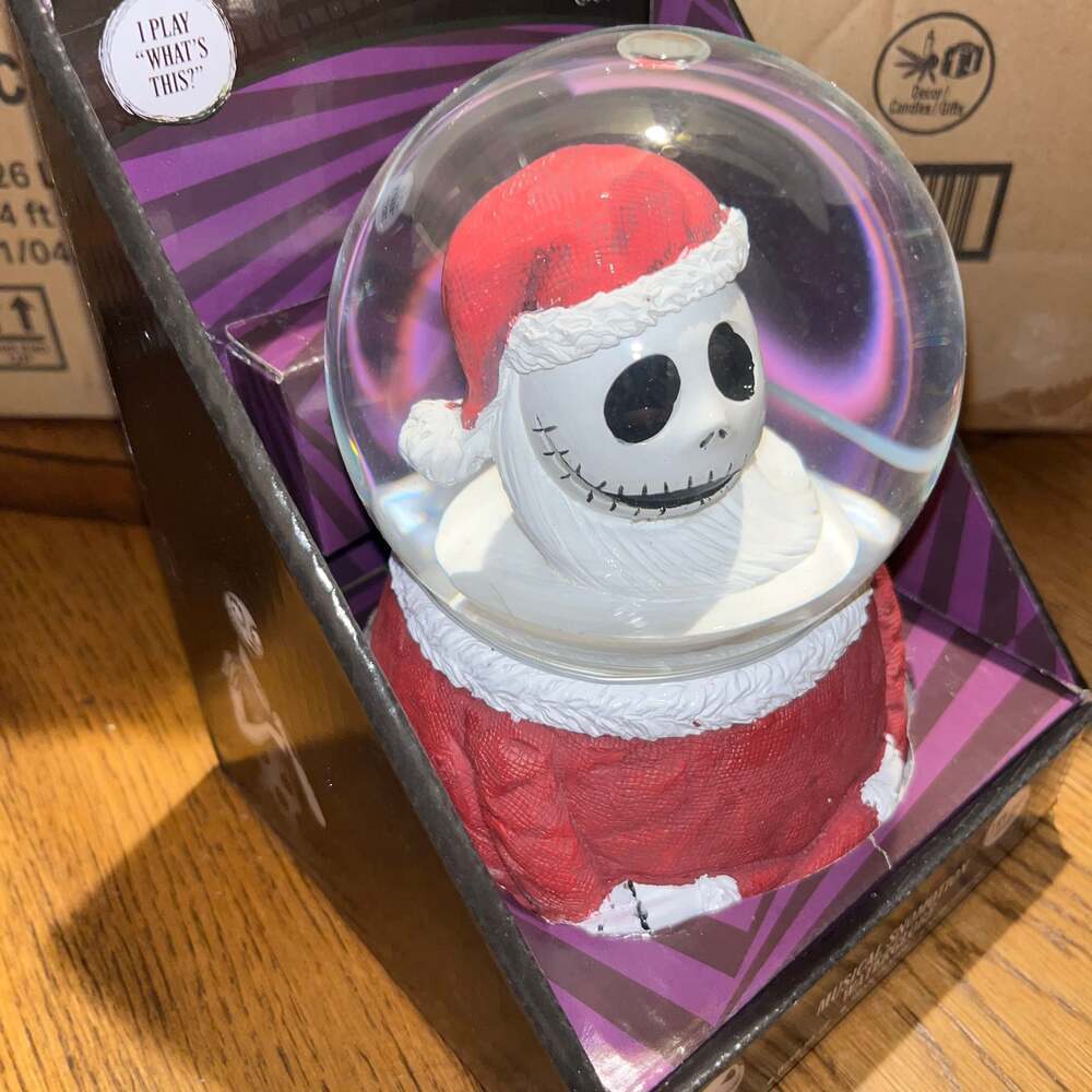 Disney The Nightmare Before Christmas Santa Jack Skellington Musical